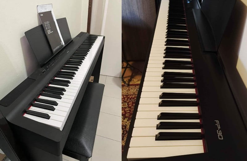 Both instruments share a piano-like feel