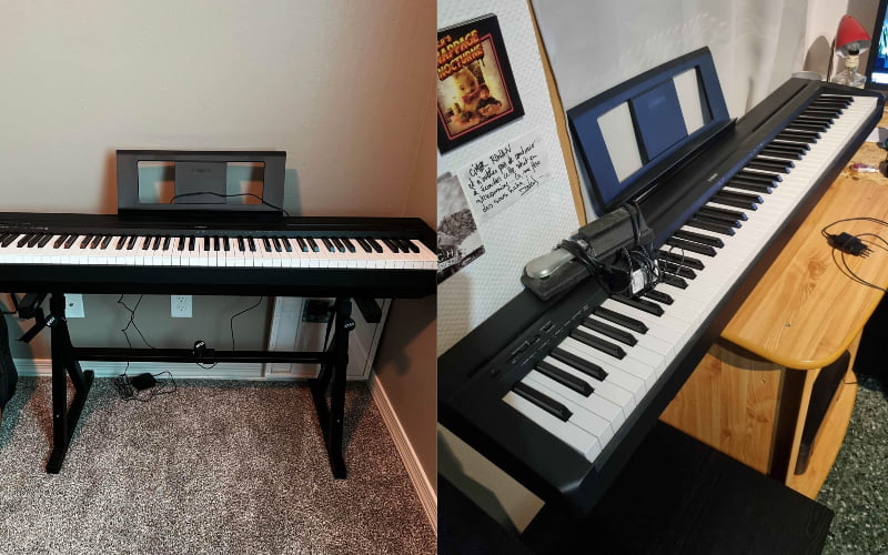 Both pianos come with the built-in reverb effects
