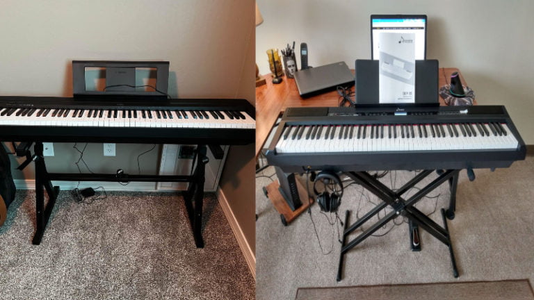 Yamaha P71 vs Donner DEP-20: Which Is the Best Beginner Piano?