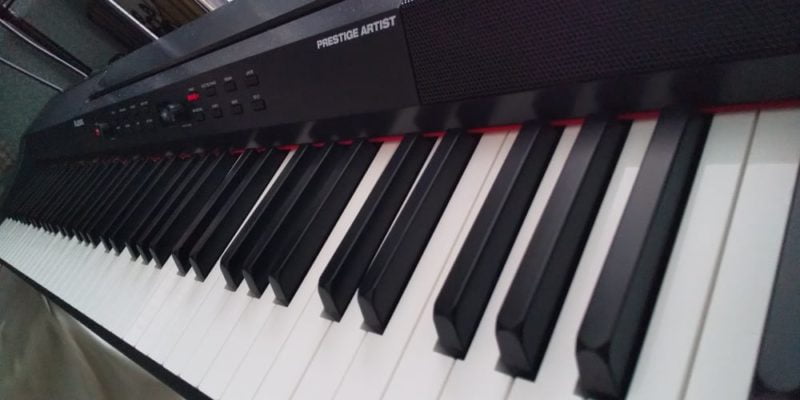 The Alesis Prestige Artist was the clear winner in terms of piano feature