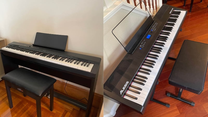 Alesis Recital Pro vs Casio PX 160: Which Piano Comes Out On Top?