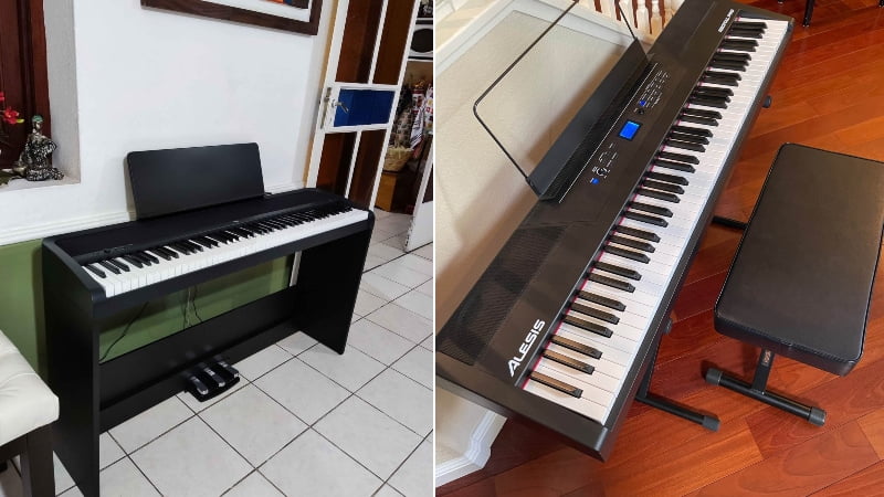 Alesis Recital Pro vs Korg B2 Comparison: Which Digital Piano Should You Get?
