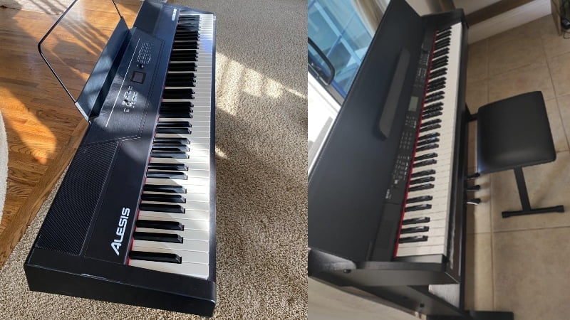 Alesis Virtue vs Recital Pro: Which Piano Offers The Most For Beginners?