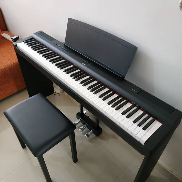 The Yamaha P125 is equipped with the GHS of Yamaha