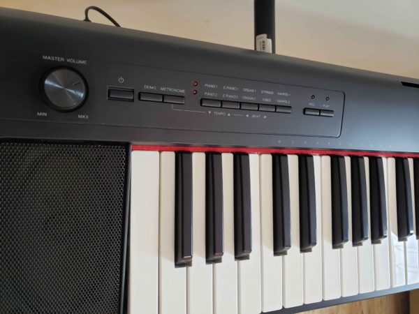 Yamaha NP32's control panel