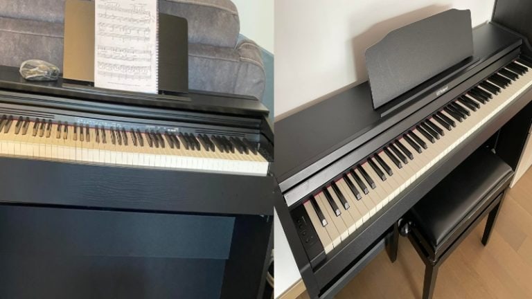 Roland rp102 vs top casio px 870