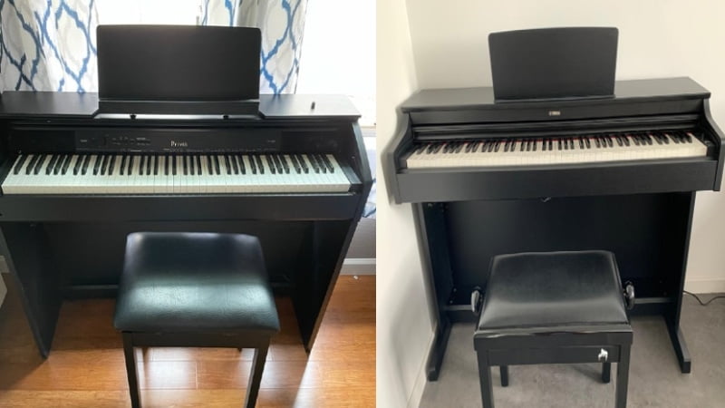Casio PX-870 Vs Yamaha YDP-163: Which Digital Piano Is The Better Option?