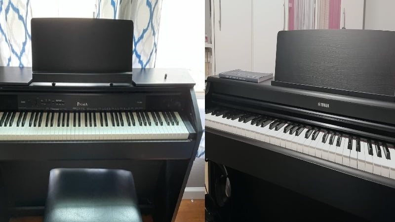 Casio PX 870 Privia Digital Piano Review Demo 4 Layer Piano Sound Redesigned Speaker System