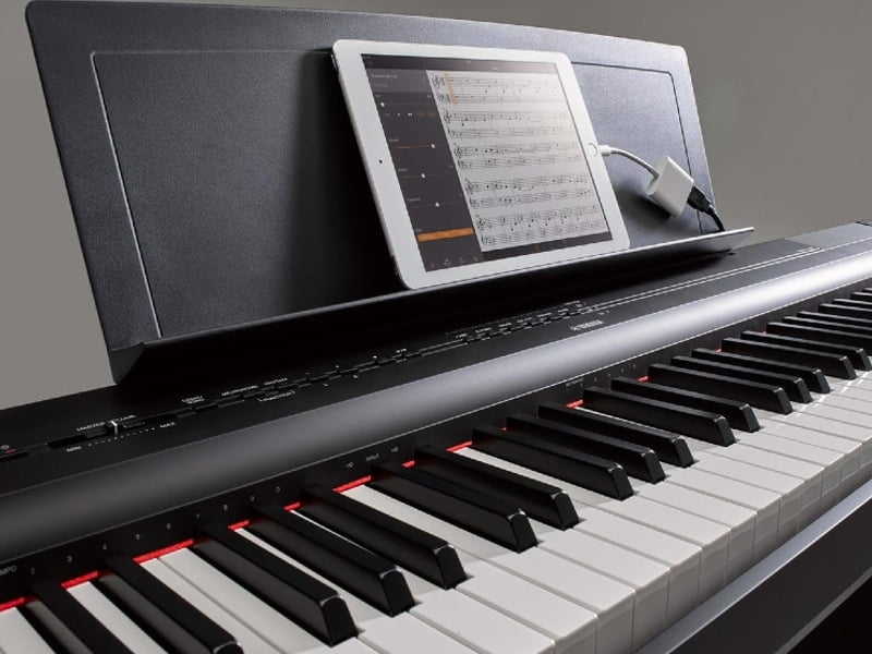 Yamaha P125 can connect to the Smart Pianist piano app
