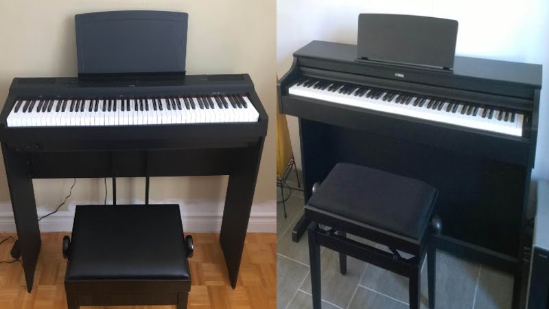 Yamaha P125 Vs YDP 164: Should You Get A Console Or Digital Piano?
