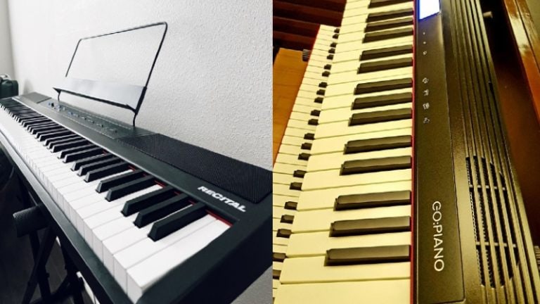 Alesis Recital vs Roland GO Piano (P-61): Should You Invest In The Recital Pro?