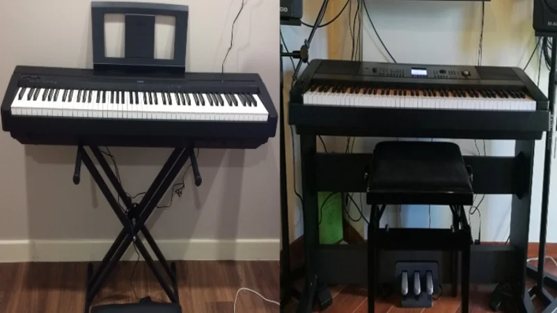 Yamaha P45 vs DGX-660: Finding the Best Piano