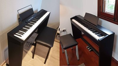 Casio PX-770 vs PX-S1000: Should You Get A Portable or Console Digital Piano?