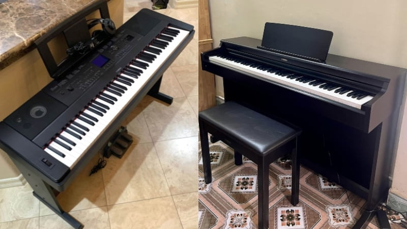 Piano digital yamaha ydp 164 shop