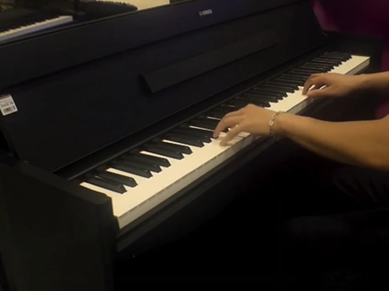Yamaha YDP-S54 features the sound of the flagship Yamaha CFX concert grand piano